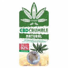 Euphoria CBD Crumble Natural 184 mg
